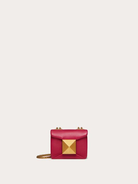 ONE STUD NAPPA MICRO BAG WITH CHAIN