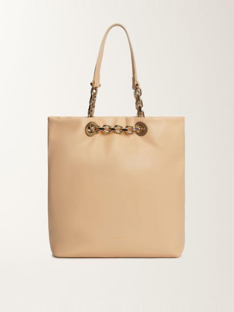 FABIANA FILIPPI Nappa leather eyelet shopper