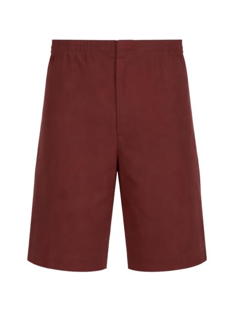 ZEGNA Linen chino shorts
