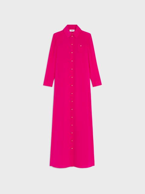 CELINE dress IN acetate silk crepe