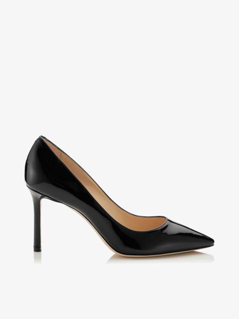 JIMMY CHOO Romy 85
Black Patent Leather Pointy Toe Pumps