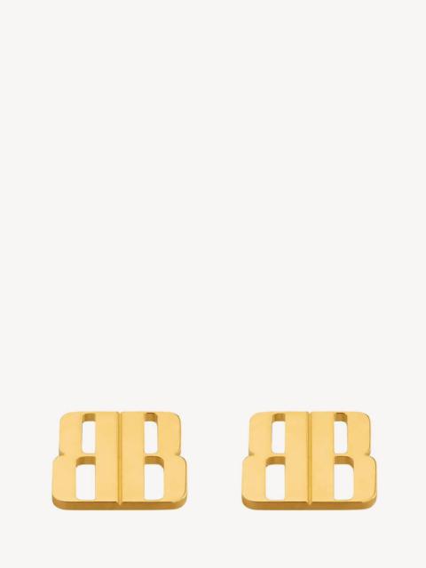 BALENCIAGA Nano Stud Earrings in Gold