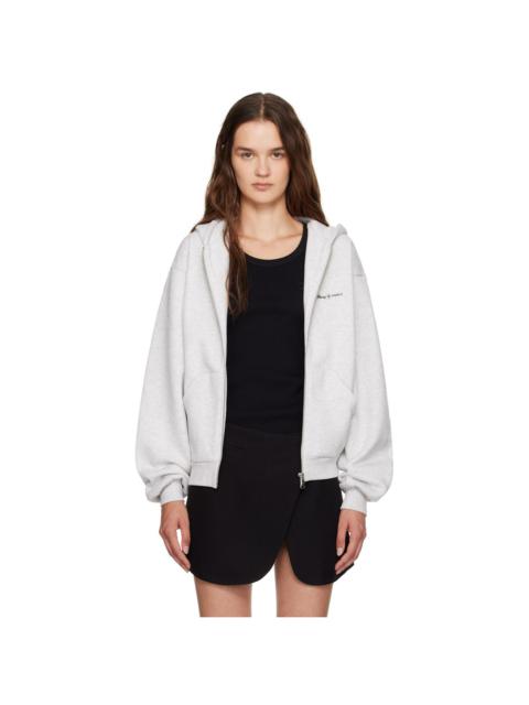 COPERNI Gray Disney Crown Zip Up Hoodie