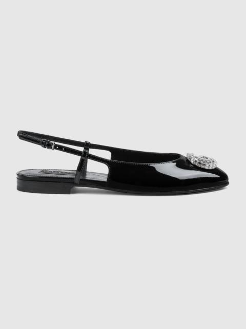 GUCCI Women's ballerina with Double G