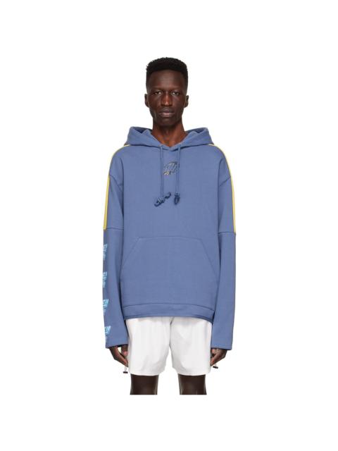 We11done Purple Cotton Hoodie
