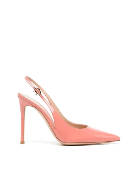 Gianvito Rossi pointed-toe 110mm leather pumps