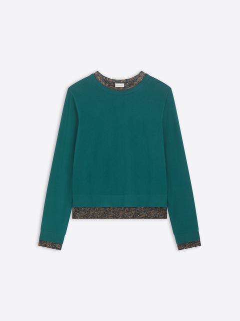 Dries Van Noten LAYERED COTTON TEE