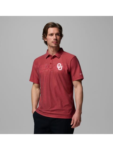 Columbia Men's Collegiate Thistletown Hills Printed Polo - Oklahoma