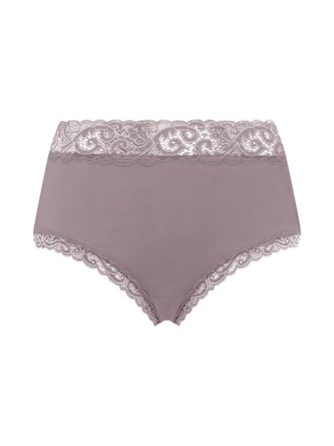 HANRO Moments Lace Trim Cotton Full Brief