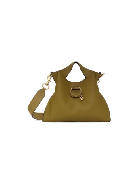See by Chloé Khaki Small Joan Top Handle Bag