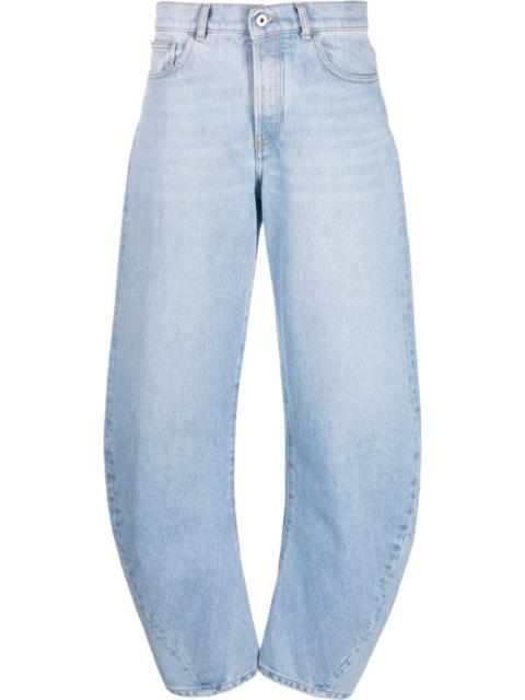 Off-White Bleach Twist Banana jeans