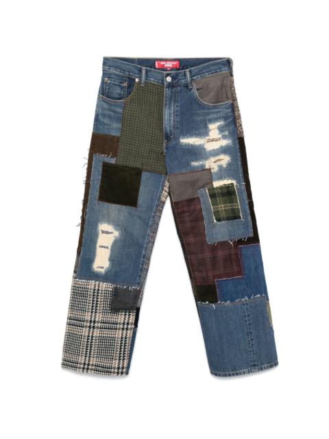 x Levi's® patchwork-design jeans