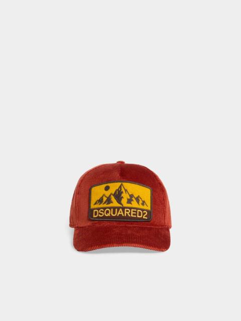 DSQUARED2 D2 PATCH BASEBALL CAP