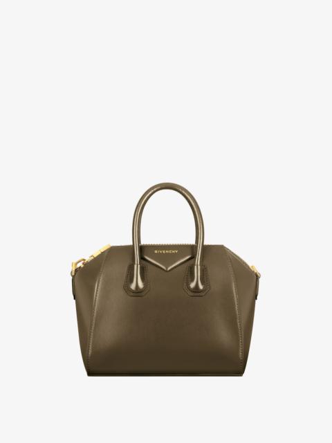 Givenchy MINI ANTIGONA BAG IN BOX LEATHER