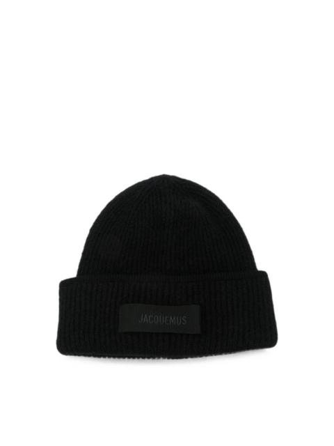 JACQUEMUS Le Bonnet wool beanie