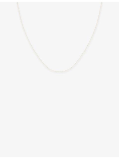 ASTRID & MIYU Cultured Pearl 14ct Gold Charm Necklace