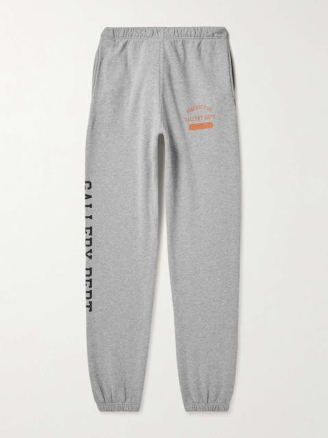 Tapered Logo-Print Cotton-Jersey Sweatpants