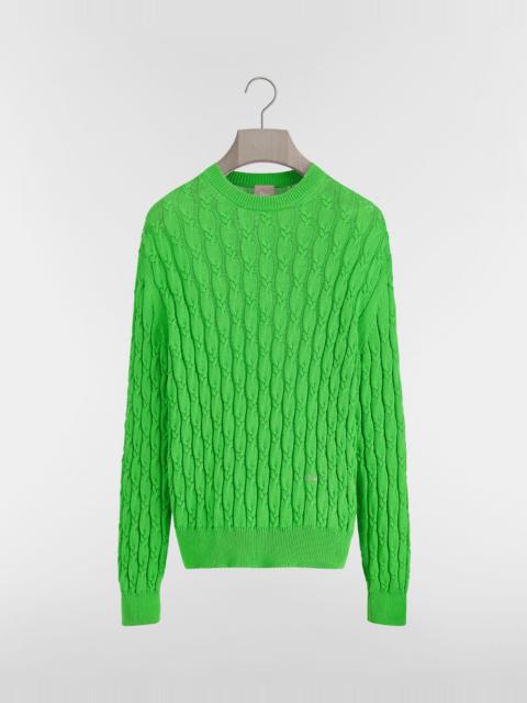 Dior Cable-Knit Sweater