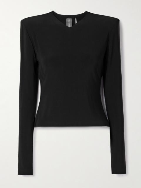 NORMA KAMALI Stretch-jersey Top