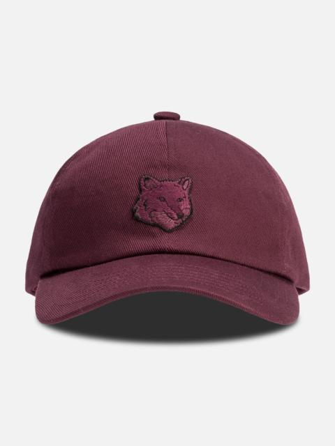 帽子・その他 Bold Fox Head 6p Cap - Maison Kitsune - Cotton - Green BOLD FOX HEAD LEATHER PATCH 6P CAP | Maison Kitsuné