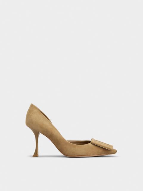 Roger Vivier Viv' in The City D'Orsay Pumps in suede