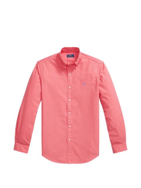 Polo Ralph Lauren embroidered custom fit oxford shirt