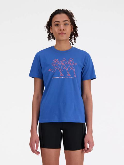 New Balance United Airlines NYC Half Graphic T-Shirt