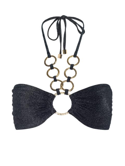 L'AGENCE Krysta Halter Bikini Top