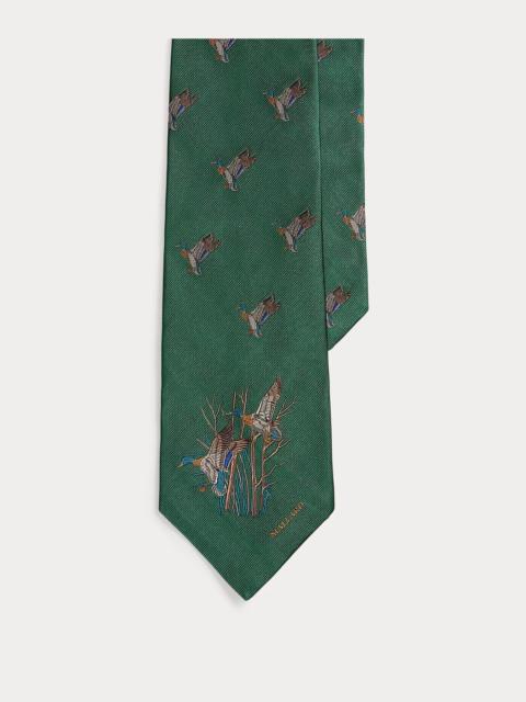 Polo Ralph Lauren Graduate Mallard-Patterned Silk Tie
