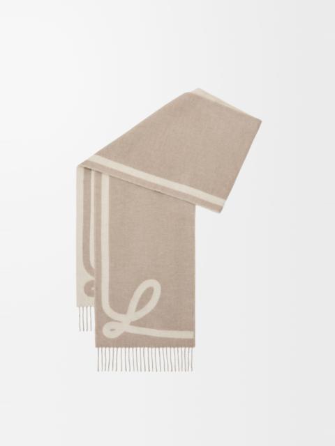 Loewe Scarf in wool and cashmere
