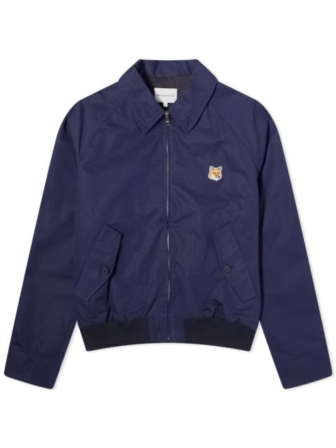 Maison Kitsuné Fox Head Patch Harrington Jacket