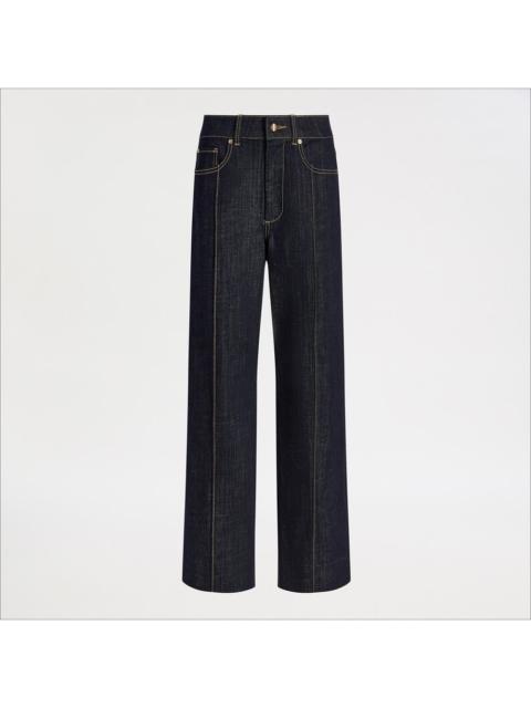 Sam Edelman Pintuck Trouser Jean