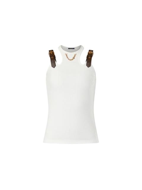 Louis Vuitton Eyelet Tab Tank Top