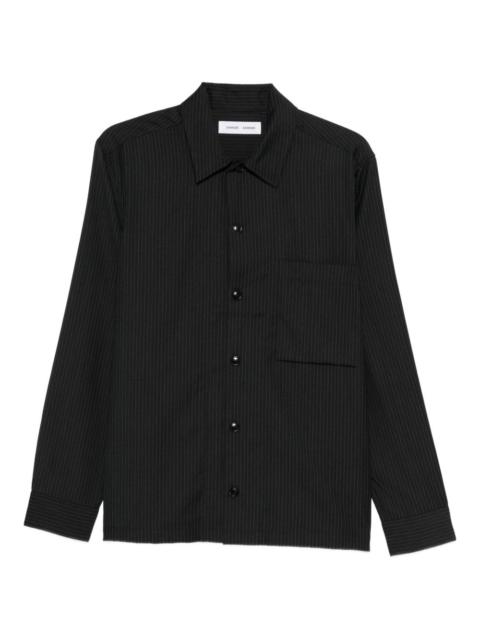 SAMSØE SAMSØE pinstripe buttoned shirt