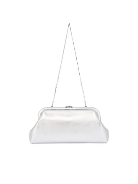 JIMMY CHOO Skylar leather clutch bag