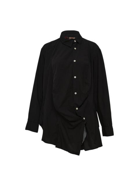 Comme Des Garçons Polyester Broad Thin Garment Shirt