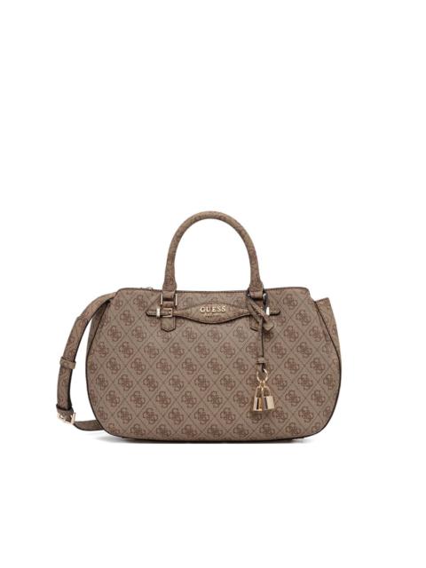GUESS USA monogram padlock tote bag