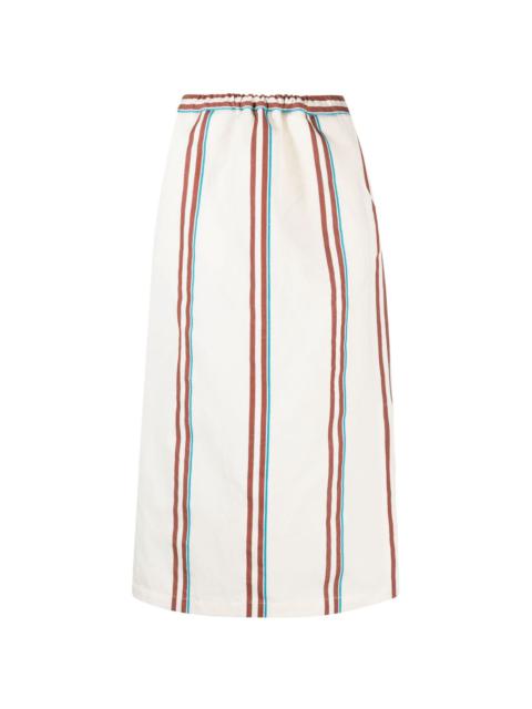 RACHEL COMEY Mott striped skirt