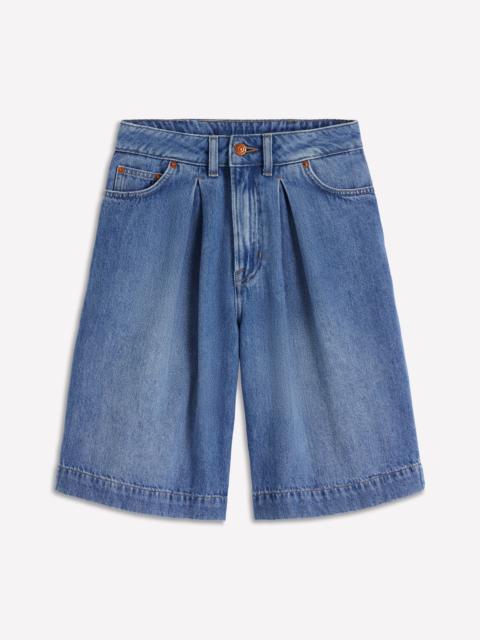 BODEN Denim Bermuda Short-Light Vintage