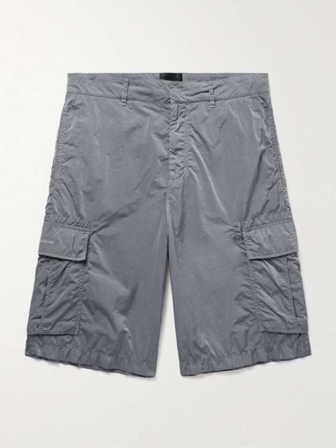 Straight-Leg Reflective Shell Cargo Shorts