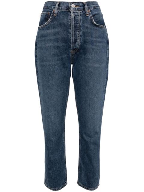 AGOLDE mid-rise tapered jeans