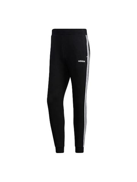 adidas adidas neo M ESNTL 3S TP Bundle Feet Casual Sports Long Pants Black GJ8907