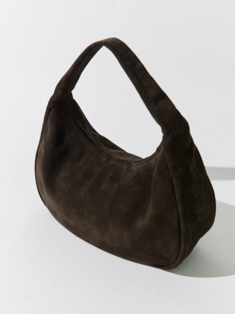 ST. AGNI Suede Large Bon Bon Bag - Coffee