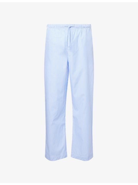 Derek Rose James Stripe Cotton Pyjama Trousers