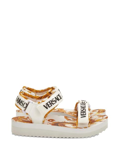 VERSACE JEANS COUTURE Versace Jeans Couture Logo Strap Sandals