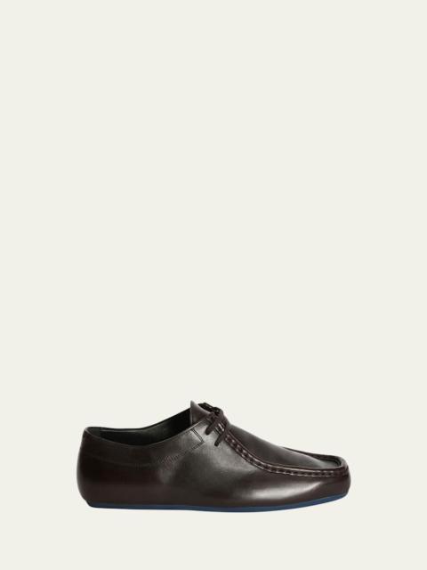 Jil Sander Men's Leather Moccasin Shoes