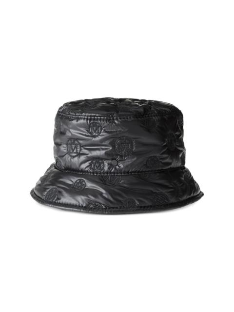 MAISON MICHEL Axel embroidered-monogram bucket hat