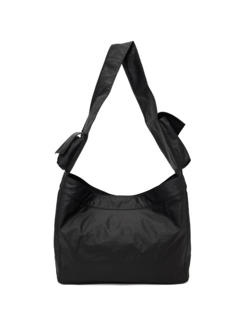 Y-3 Black Newspaper L Bag