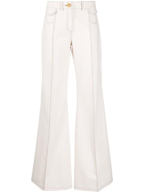 GIAMBATTISTA VALLI wide-leg flared trousers
