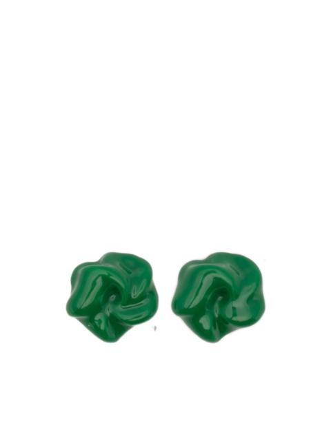 Completedworks The Depths of Time twisted earrings